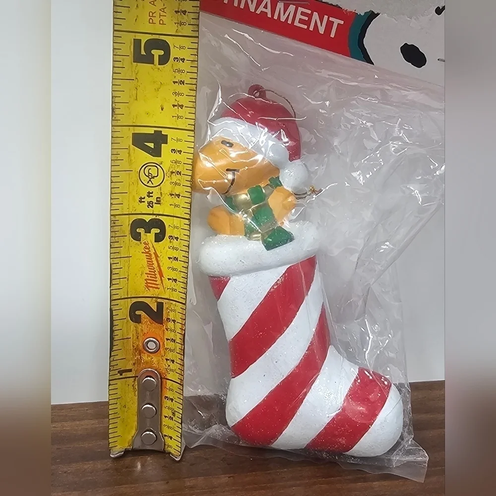 Vintage Kurt Adler Peanuts Christmas Ornaments Lucy, Woodstock & Charlie Brown